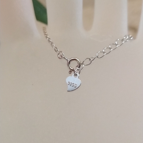2/$30💕 BNWT Charmed Aroma Adjustable Sterling Silver Necklace - Picture 5 of 5